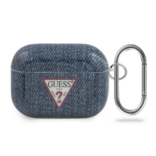 Etui Guess GUACAPTPUJULDB Apple AirPods Pro cover granatowy/dark blue Jeans Collection