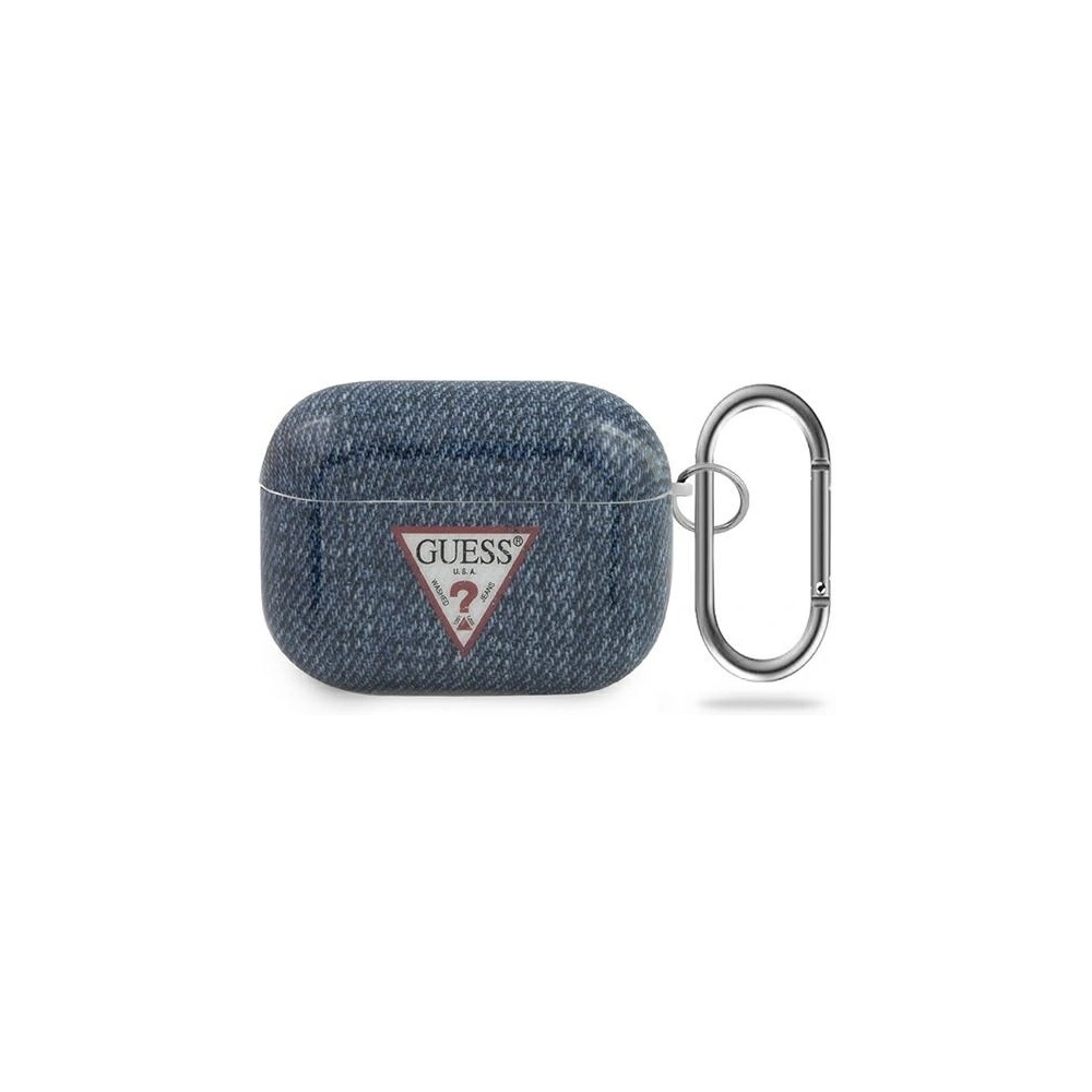 Hurtownia GSM - Etui Guess GUACAPTPUJULDB Apple AirPods Pro cover granatowy/dark blue Jeans Collection - GUE713BLU - {ean13} - Hurt