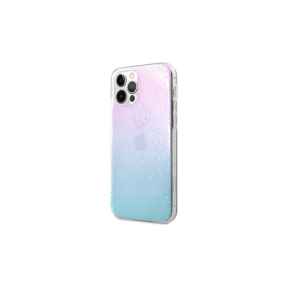 Hurtownia GSM - Etui Guess GUHCP12L3D4GGBP Apple iPhone 12 Pro Max niebiesko-różowy/blue&pink hardcase 4G 3D Pattern Collection - GUE715BLUPNK - {ean13} - Hurt