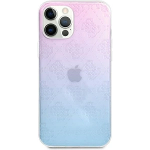 Hurtownia GSM - Etui Guess GUHCP12L3D4GGBP Apple iPhone 12 Pro Max niebiesko-różowy/blue&pink hardcase 4G 3D Pattern Collection - GUE715BLUPNK - {ean13} - Hurt