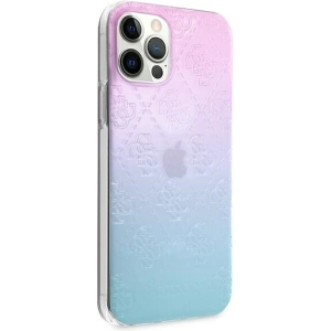 Hurtownia GSM - Etui Guess GUHCP12L3D4GGBP Apple iPhone 12 Pro Max niebiesko-różowy/blue&pink hardcase 4G 3D Pattern Collection - GUE715BLUPNK - {ean13} - Hurt
