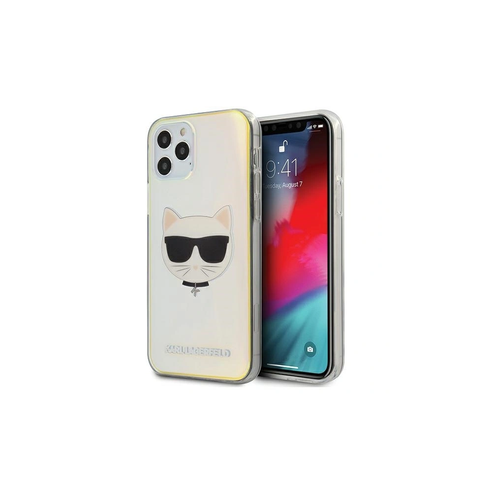 Hurtownia GSM - Etui Karl Lagerfeld KLHCP12LCIR Apple iPhone 12 Pro Max multicolor hardcase Iridescent Choupette - KLD386MLT - {ean13} - Hurt