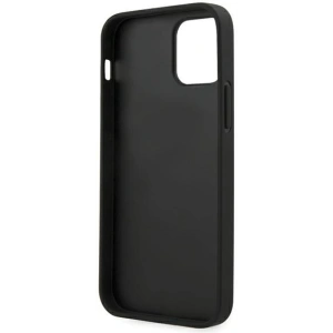 Hurtownia GSM - Etui Karl Lagerfeld KLHCP12LIKMSBK Apple iPhone 12 Pro Max czarny/black hardcase Saffiano Ikonik Metal - KLD387BLK - {ean13} - Hurt