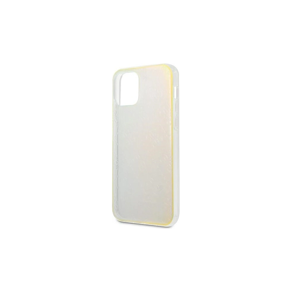 Wholesale Guess GUHCP12L3D4GIRBL Apple iPhone 12 Pro Max iridescent hardcase 4G 3D Pattern Collection - GUE716IRI - {ean13} - Hurt