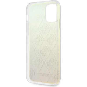 Etui Guess GUHCP12L3D4GIRBL Apple iPhone 12 Pro Max opalowy/iridescent hardcase 4G 3D Pattern Collection