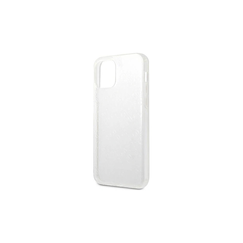 Wholesale Guess GUHCP12L3D4GTR Apple iPhone 12 Pro Max transparent hardcase 4G 3D Pattern Collection - GUE717CL - {ean13} - Hurt