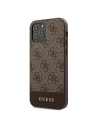 Wholesale Guess GUHCP12LG4GLBR Apple iPhone 12 Pro Max brown hardcase 4G Stripe Collection - GUE718BR - {ean13} - Hurt