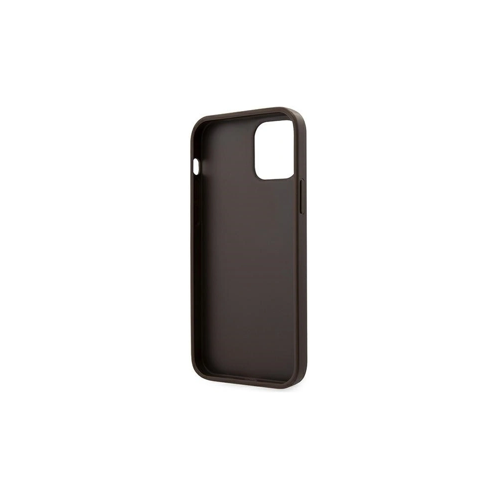 Hurtownia GSM - Etui Guess GUHCP12LG4GLBR Apple iPhone 12 Pro Max brązowy/brown hardcase 4G Stripe Collection - GUE718BR - {ean13} - Hurt