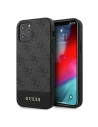 Etui Guess GUHCP12LG4GLGR Apple iPhone 12 Pro Max szary/grey hardcase 4G Stripe Collection