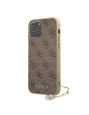Hurtownia GSM - Etui Guess GUHCP12LGF4GBR Apple iPhone 12 Pro Max brązowy/brown hardcase 4G Charms Collection - GUE720BR - {ean13} - Hurt