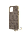 Hurtownia GSM - Etui Guess GUHCP12LGF4GBR Apple iPhone 12 Pro Max brązowy/brown hardcase 4G Charms Collection - GUE720BR - {ean13} - Hurt