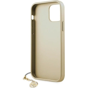 Etui Guess GUHCP12LGF4GBR Apple iPhone 12 Pro Max brązowy/brown hardcase 4G Charms Collection