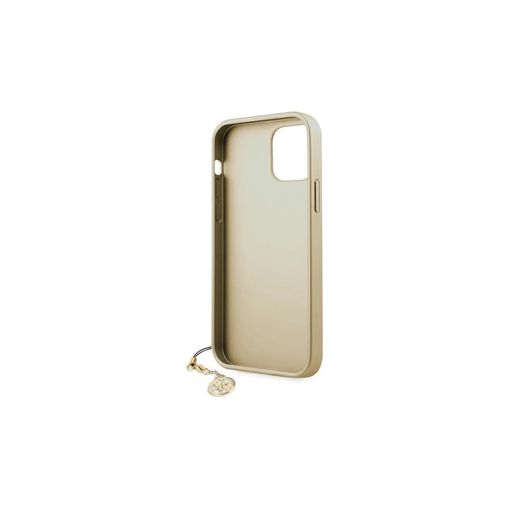 Hurtownia GSM - Etui Guess GUHCP12LGF4GBR Apple iPhone 12 Pro Max brązowy/brown hardcase 4G Charms Collection - GUE720BR - {ean13} - Hurt