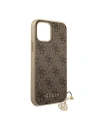 Hurtownia GSM - Etui Guess GUHCP12LGF4GBR Apple iPhone 12 Pro Max brązowy/brown hardcase 4G Charms Collection - GUE720BR - {ean13} - Hurt