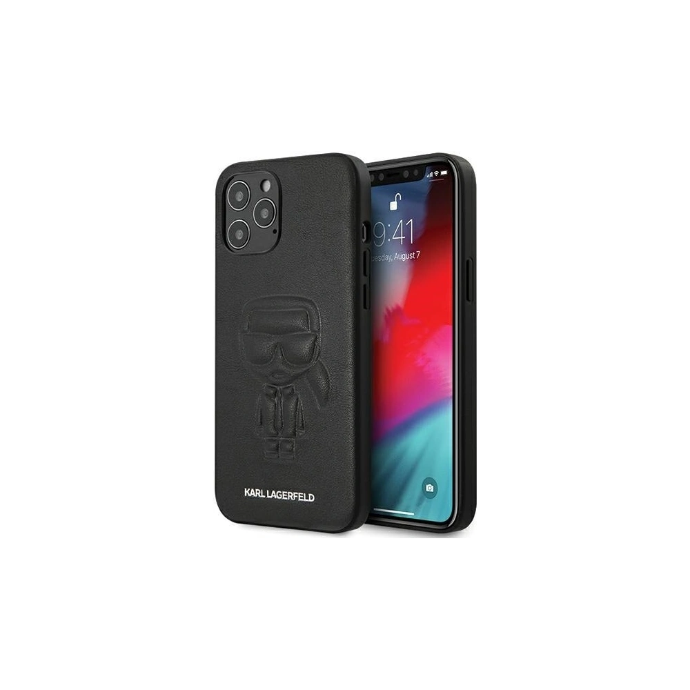 Hurtownia GSM - Etui Karl Lagerfeld KLHCP12LPCUIKBK Apple iPhone 12 Pro Max czarny/black hardcase Karl Ikonik Outline - KLD391BLK - {ean13} - Hurt