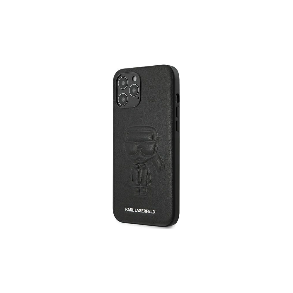 Hurtownia GSM - Etui Karl Lagerfeld KLHCP12LPCUIKBK Apple iPhone 12 Pro Max czarny/black hardcase Karl Ikonik Outline - KLD391BLK - {ean13} - Hurt