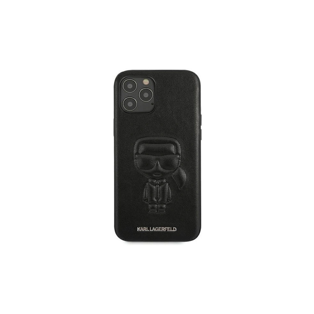Hurtownia GSM - Etui Karl Lagerfeld KLHCP12LPCUIKBK Apple iPhone 12 Pro Max czarny/black hardcase Karl Ikonik Outline - KLD391BLK - {ean13} - Hurt