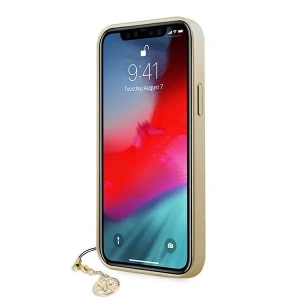 Etui Guess GUHCP12LGF4GGR Apple iPhone 12 Pro Max szary/grey hardcase 4G Charms Collection