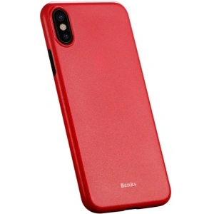 Hurtownia GSM - Etui Benks Lollipop iPhone XS/X 5.8 Solid Red - BKS146RED - {ean13} - Hurt