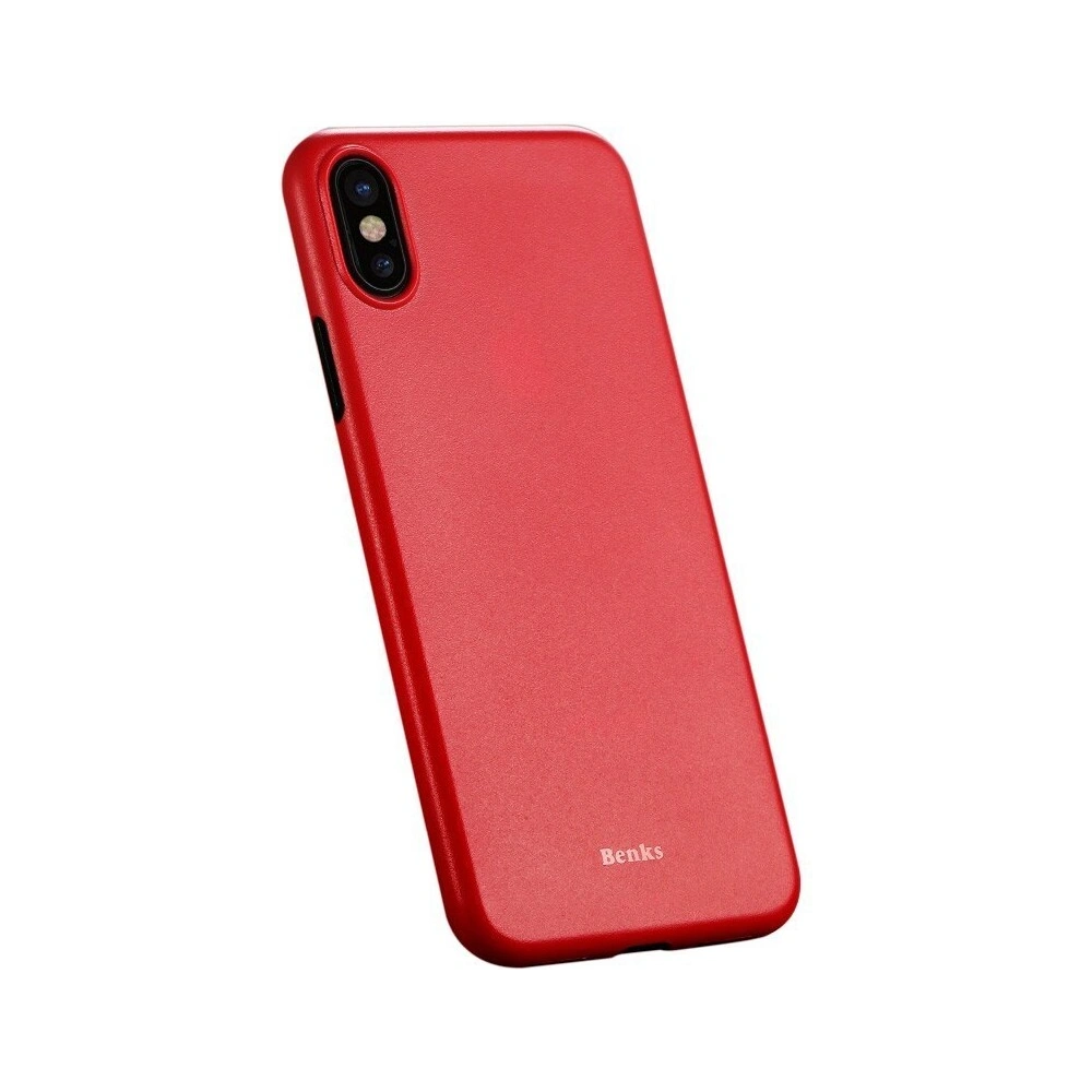Hurtownia GSM - Etui Benks Lollipop iPhone XS/X 5.8 Solid Red - BKS146RED - {ean13} - Hurt