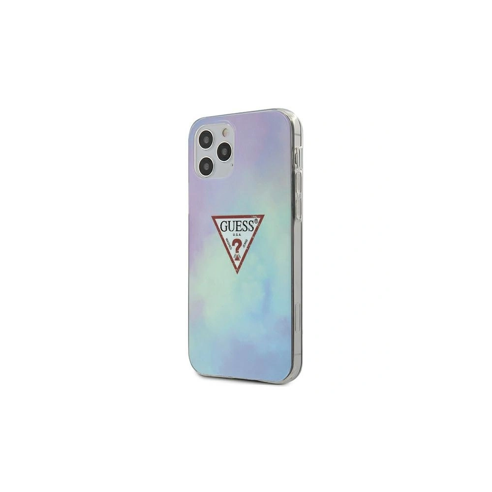 Hurtownia GSM - Etui Guess GUHCP12LPCUMCGC02 Apple iPhone 12 Pro Max blau/hardcase Tie & Die Collection - GUE725BLU - {ean13} - Hurt