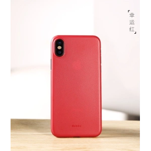 Hurtownia GSM - Etui Benks Lollipop iPhone XS/X 5.8 Solid Red - BKS146RED - {ean13} - Hurt