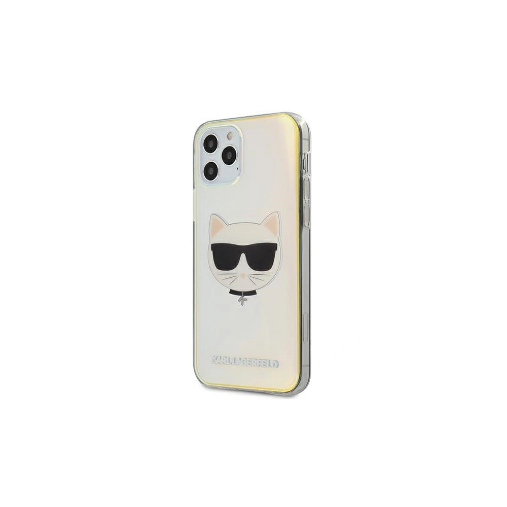 Hurtownia GSM - Etui Karl Lagerfeld KLHCP12MCIR Apple iPhone 12/12 Pro multicolor hardcase Iridescent Choupette - KLD395MLT - {ean13} - Hurt