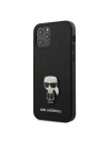 Wholesale Karl Lagerfeld KLHCP12MIKMSBK Apple iPhone 12/12 Pro black hardcase Saffiano Ikonik Metal - KLD396BLK - {ean13} - Hurt