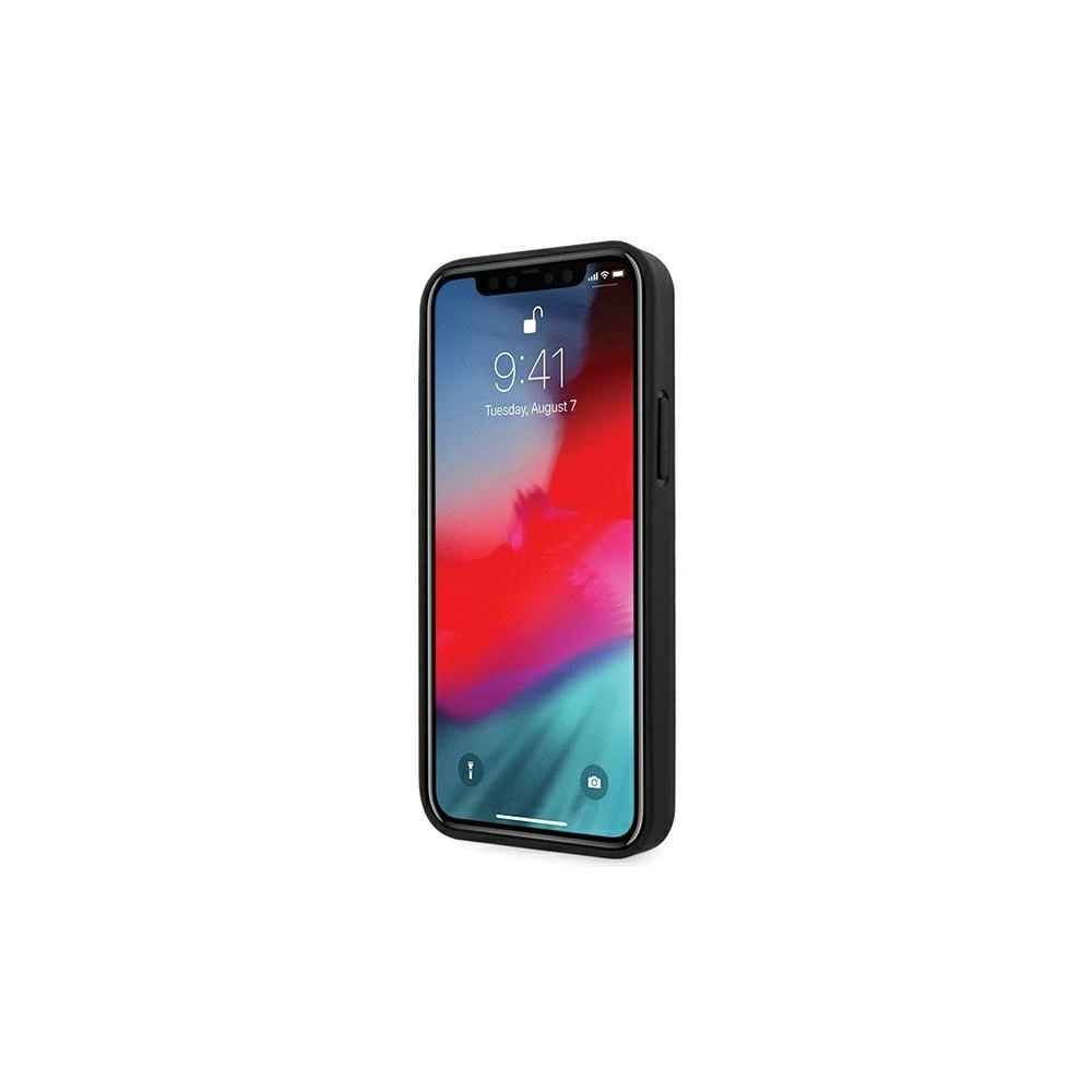 Wholesale Karl Lagerfeld KLHCP12MIKMSBK Apple iPhone 12/12 Pro black hardcase Saffiano Ikonik Metal - KLD396BLK - {ean13} - Hurt