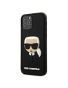 Hurtownia GSM - Etui Karl Lagerfeld KLHCP12MKH3DBK Apple iPhone 12/12 Pro schwarz/black hardcase 3D Gummi Karls Kopf - KLD397BLK - {ean13} - Hurt