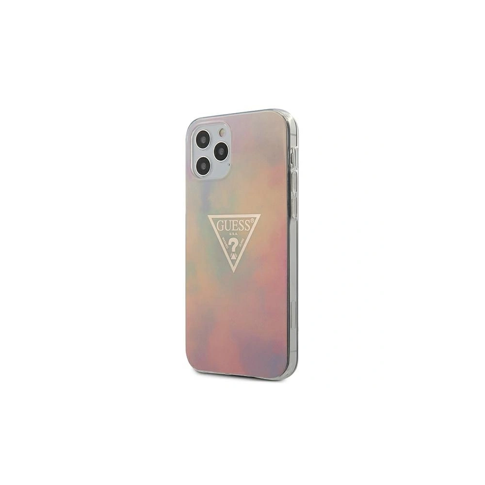 Hurtownia GSM - Etui Guess GUHCP12LPCUMCGG01 Apple iPhone 12 Pro Max rosa/pink Hardcase Tie & Die Collection - GUE726PNK - {ean13} - Hurt
