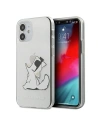 Etui Karl Lagerfeld KLHCP12SCFNRC Apple iPhone 12 mini transparent hardcase Choupette Fun