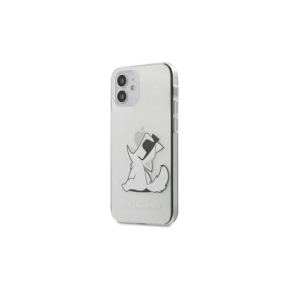 Hurtownia GSM - Etui Karl Lagerfeld KLHCP12SCFNRC Apple iPhone 12 mini transparent hardcase Choupette Fun - KLD401CL - {ean13} - Hurt