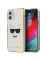 Karl Lagerfeld KLHCP12SCIR Apple iPhone 12 mini multicolor hardcase Iridescent Choupette