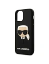 Wholesale Karl Lagerfeld KLHCP12SKH3DBK Apple iPhone 12 mini black hardcase 3D Rubber Karl`s Head - KLD404BLK - {ean13} - Hurt