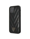 Etui Guess GUHCP12LPUVQTMLBK Apple iPhone 12 Pro Max czarny/black hardcase V-Quilted Collection