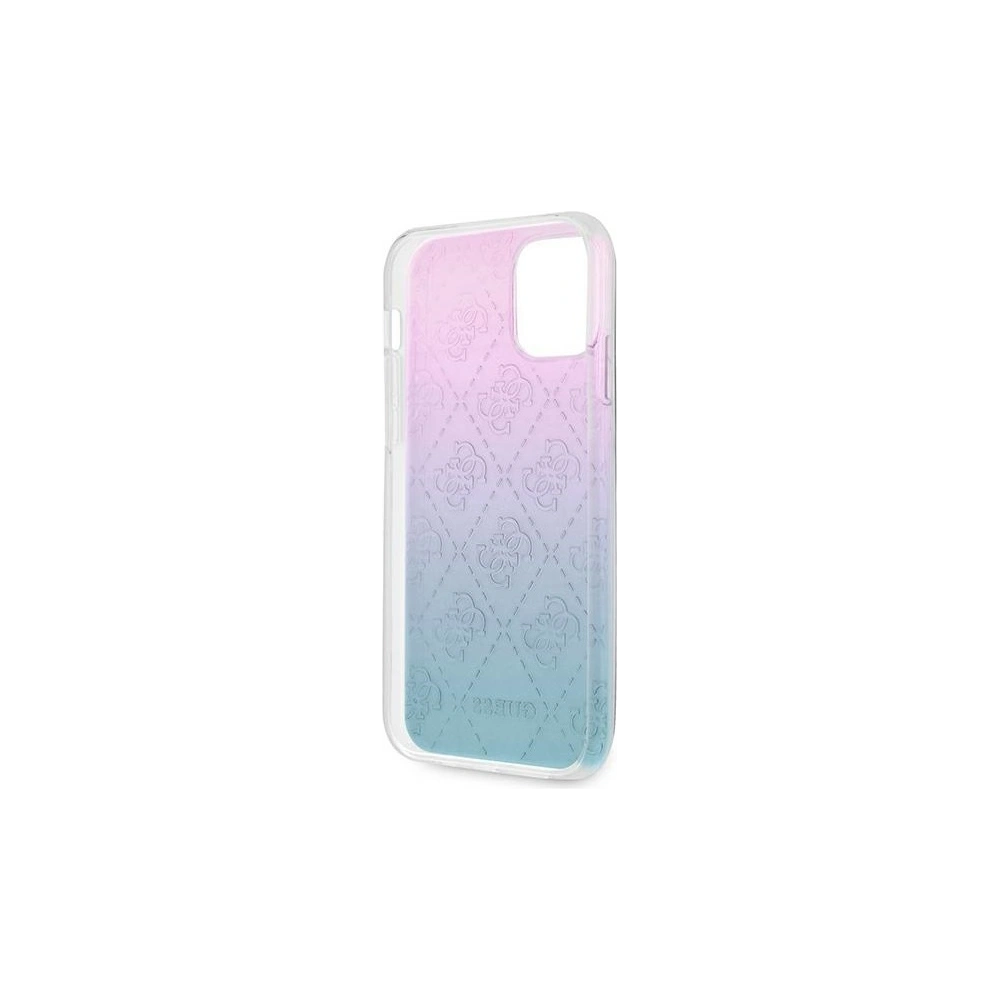 Hurtownia GSM - Etui Guess GUHCP12M3D4GGBP Apple iPhone 12/12 Pro niebiesko-różowy/blue&pink hardcase 4G 3D Pattern Collection - GUE733BLUPNK - {ean13} - Hurt