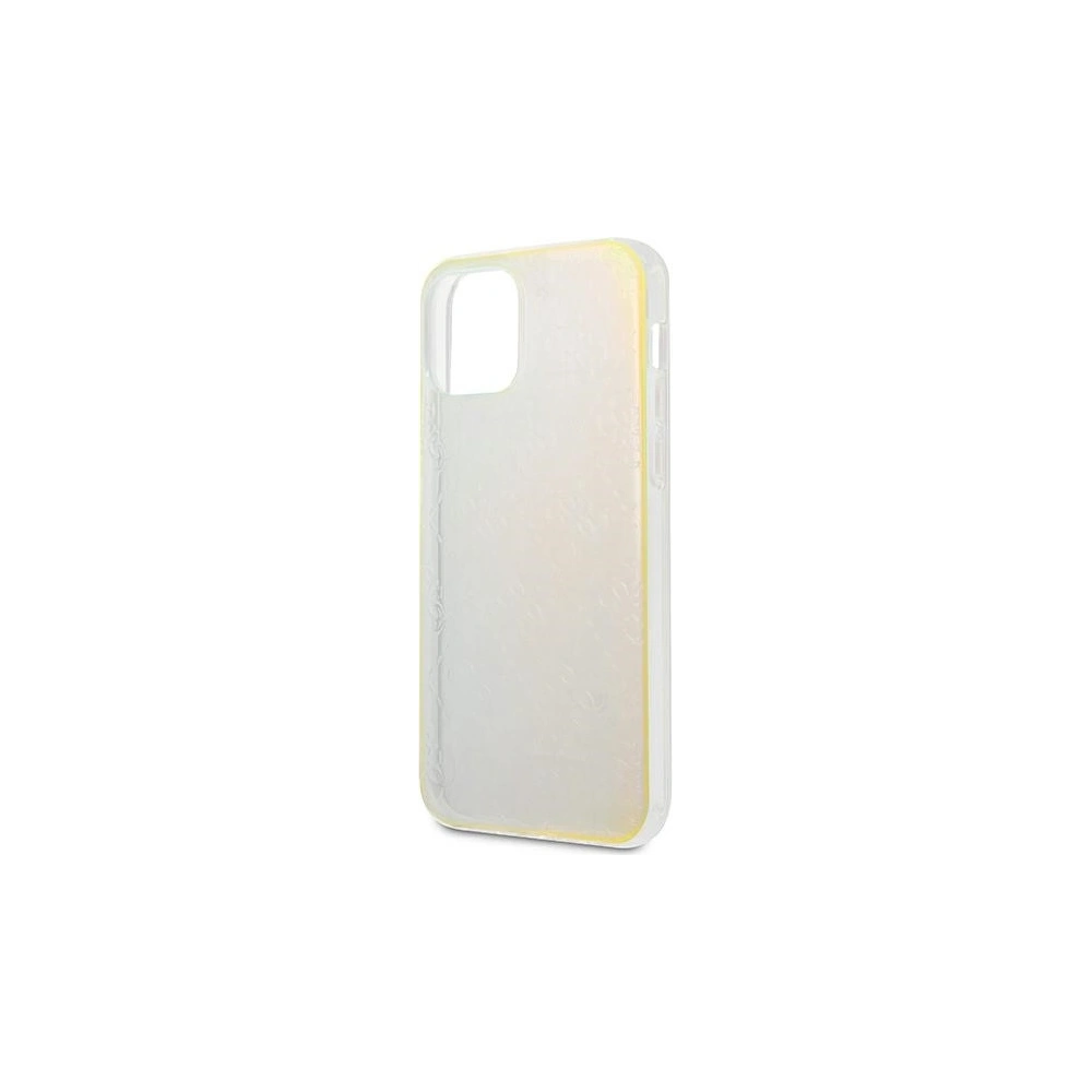 Wholesale Guess GUHCP12M3D4GIRBL Apple iPhone 12/12 Pro iridescent hardcase 4G 3D Pattern Collection - GUE734IRI - {ean13} - Hurt