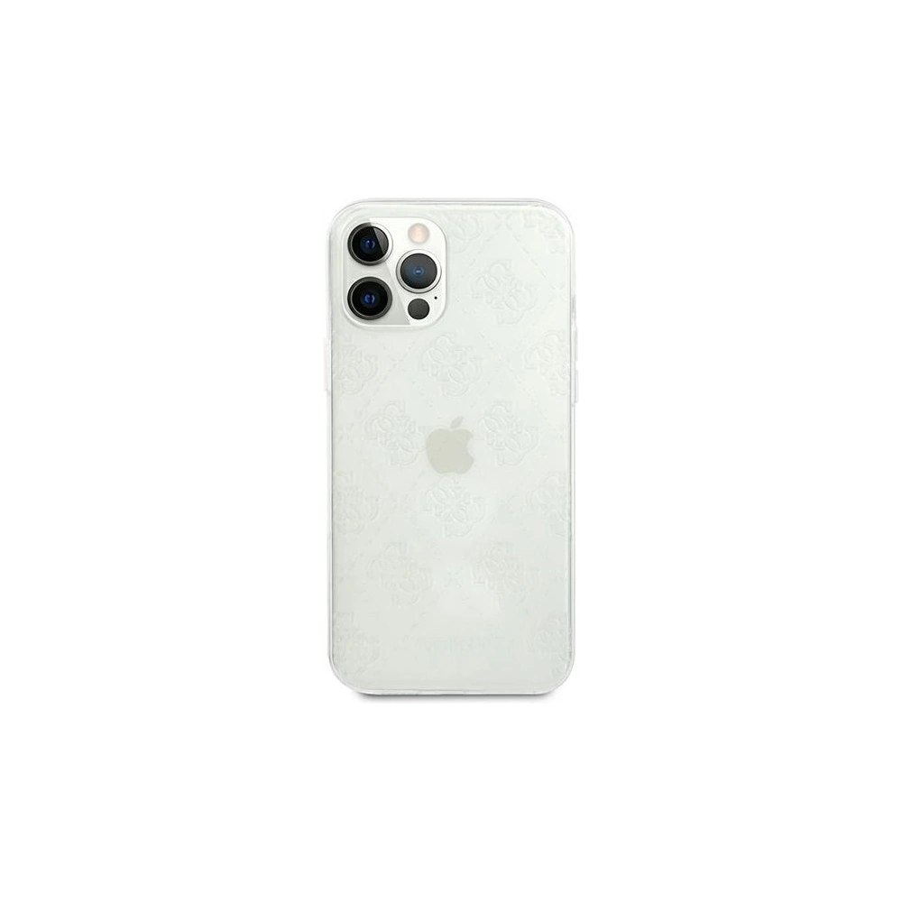 Hurtownia GSM - Etui Guess GUHCP12M3D4GTR Apple iPhone 12/12 Pro transparent hardcase 4G 3D Pattern Collection - GUE735CL - {ean13} - Hurt