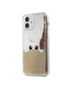Hurtownia GSM - Etui Karl Lagerfeld KLHCP12SPABGNU Apple iPhone 12 mini rosa-gold/hardcase PEEK A BOO Liquid Glitter - KLD406RS - {ean13} - Hurt