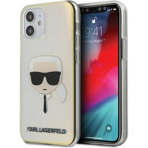 Hurtownia GSM - Etui Karl Lagerfeld KLHCP12SPCKHML Apple iPhone 12 mini mehrfarbige Hartschale Iridescent Karls Kopf - KLD407MLT - {ean13} - Hurt