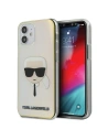 Karl Lagerfeld KLHCP12SPCKHML Apple iPhone 12 mini multicolor hardcase Iridescent Karl`s Head