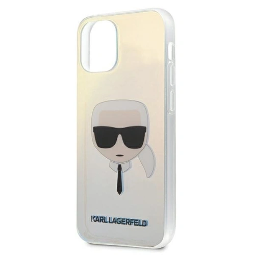 Etui Karl Lagerfeld KLHCP12SPCKHML Apple iPhone 12 mini multicolor hardcase Iridescent Karl`s Head