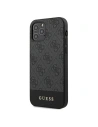 Hurtownia GSM - Etui Guess GUHCP12MG4GLGR Apple iPhone 12/12 Pro szary/grey hardcase 4G Stripe Collection - GUE737GRY - {ean13} - Hurt
