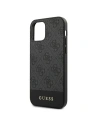 Hurtownia GSM - Etui Guess GUHCP12MG4GLGR Apple iPhone 12/12 Pro szary/grey hardcase 4G Stripe Collection - GUE737GRY - {ean13} - Hurt