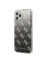 Guess GUHCP12MPCU4GGBK Apple iPhone 12/12 Pro black hardcase 4G Gradient