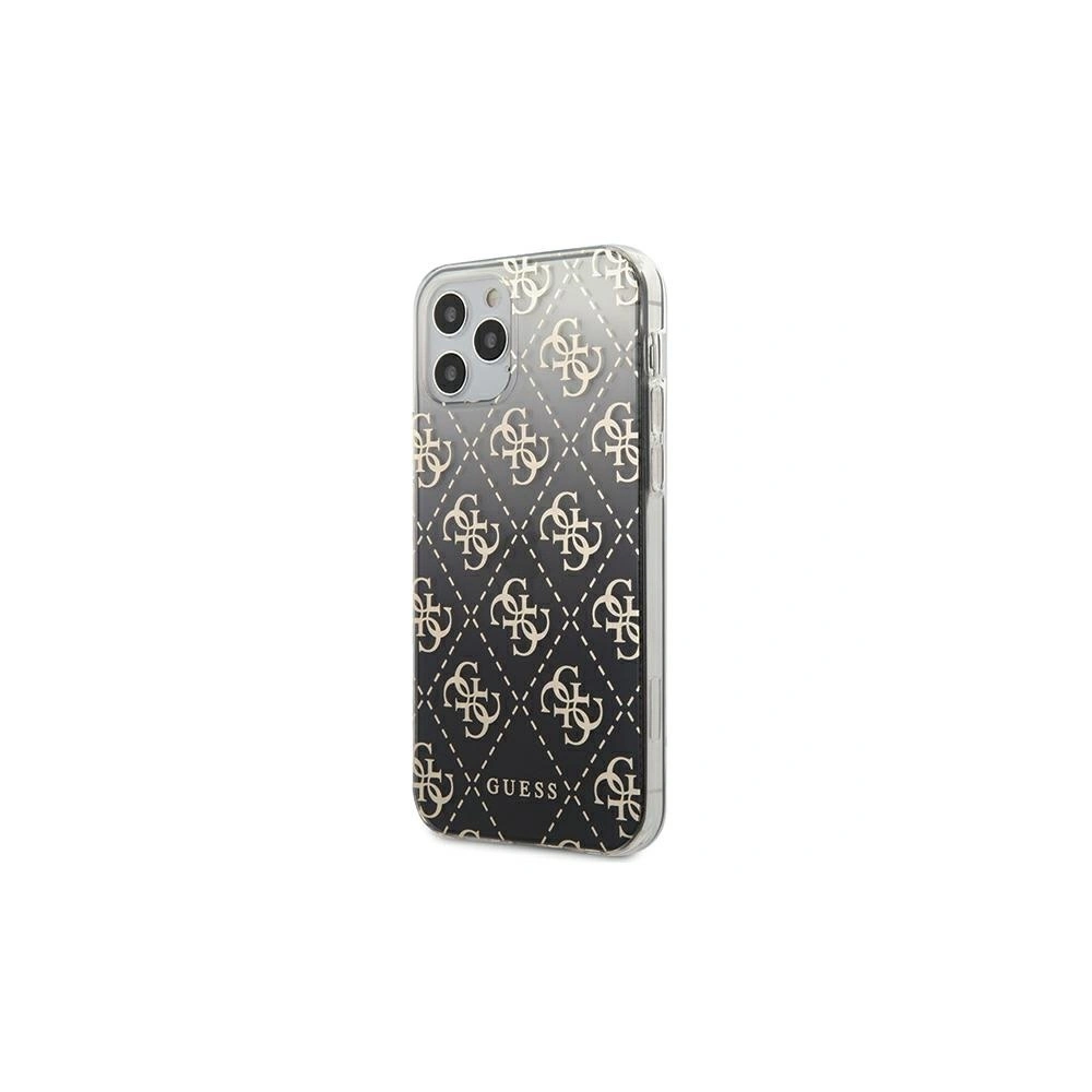 Hurtownia GSM - Etui Guess GUHCP12MPCU4GGBK Apple iPhone 12/12 Pro schwarz/black hardcase 4G Gradient - GUE740BLK - {ean13} - Hurt