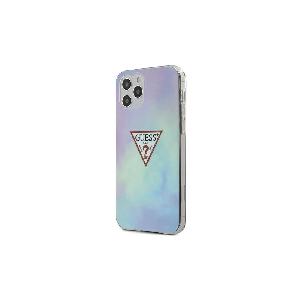 Hurtownia GSM - Etui Guess GUHCP12MPCUMCGC02 Apple iPhone 12/12 Pro niebieski/blue hardcase Tie & Die Collection - GUE742BLU - {ean13} - Hurt