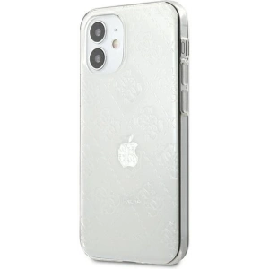 Hurtownia GSM - Guess Apple Case GUHCP12S3D4GTR iPhone 12 mini transparentes Hartschalenetui 4G 3D Pattern Collection - GUE749CL - {ean13} - Hurt