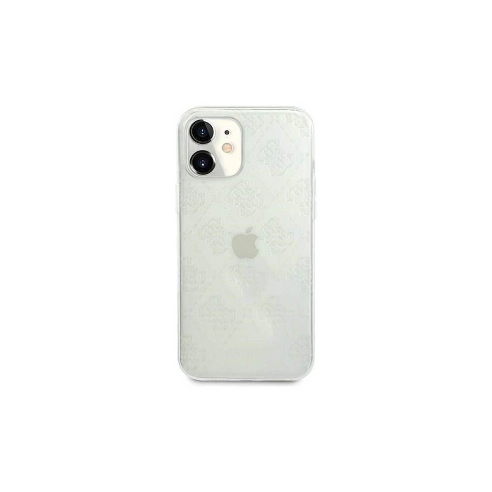 Hurtownia GSM - Guess Apple Case GUHCP12S3D4GTR iPhone 12 mini transparentes Hartschalenetui 4G 3D Pattern Collection - GUE749CL - {ean13} - Hurt